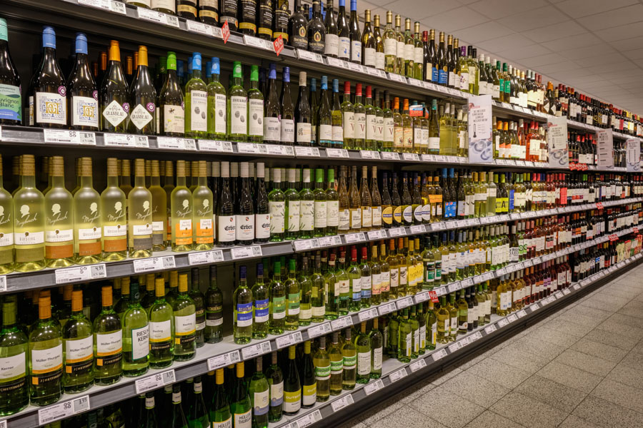 Weinabteilung